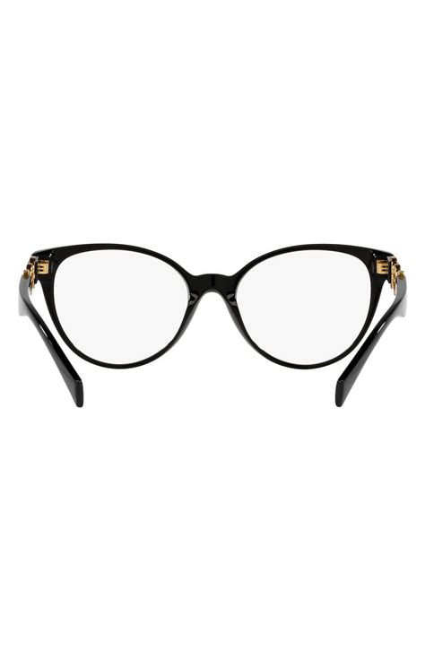 54mm cat eye optical glasses versace|Versace 55mm cat eye sunglasses.